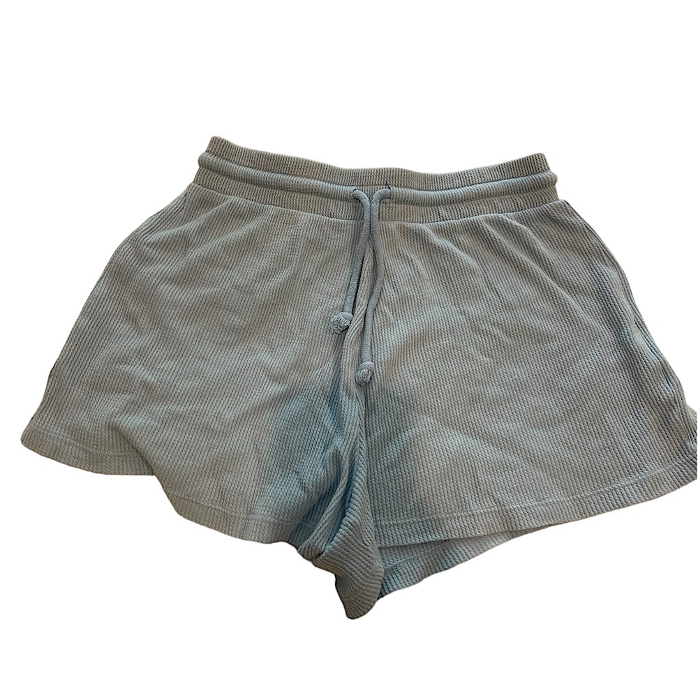 PacSun blue waffle shorts